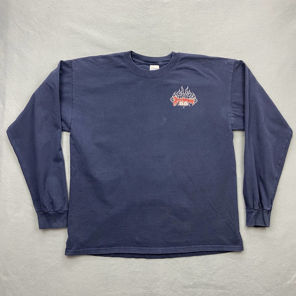 Fire Department Firehouse 55 The Double Nickel Long Sleeve T-Shirt XL